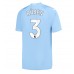Manchester City Ruben Dias #3 Hjemmedrakt 2023-24 Kortermet
